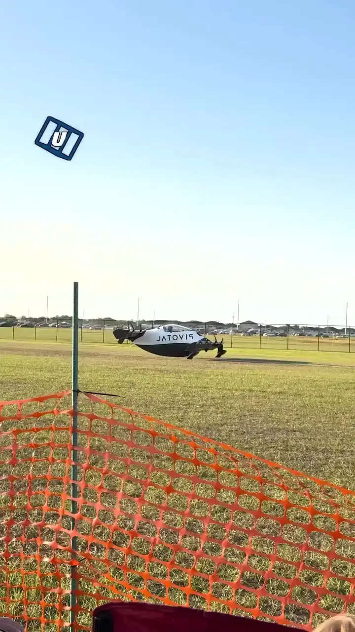 Fully electric VTOL takes off 🛩️