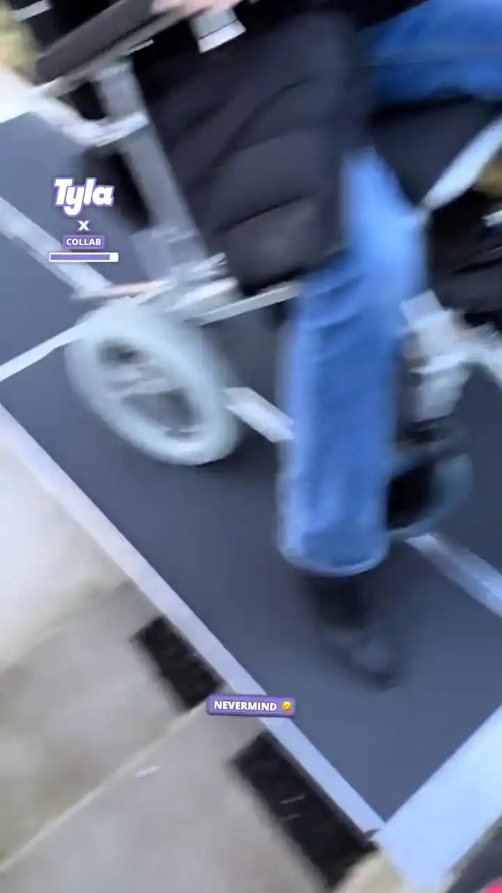 Mum's wheelchair ramp test fail π₯΄