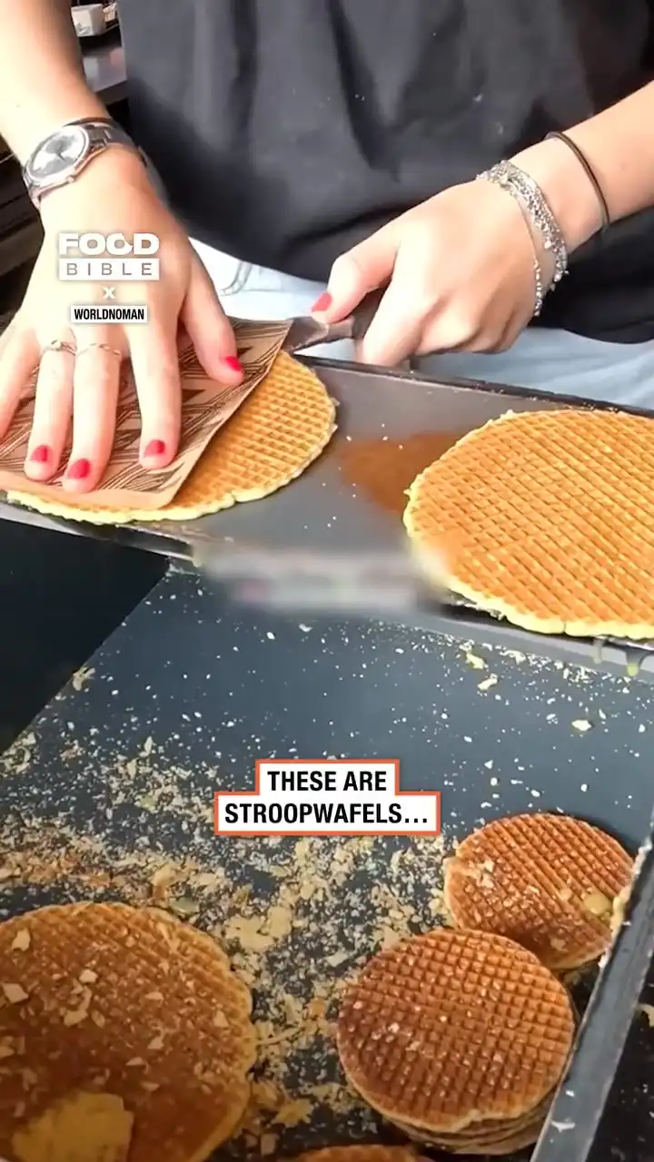 Making Stroopwafels in the Netherlands  🇳🇱