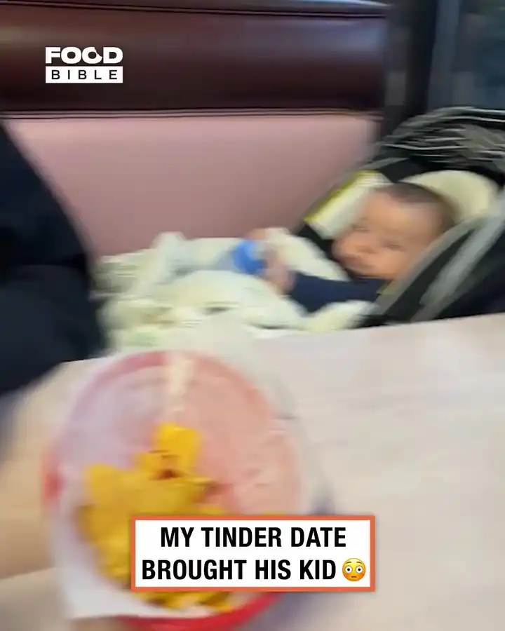 Woman's tinder date brings his baby 😳