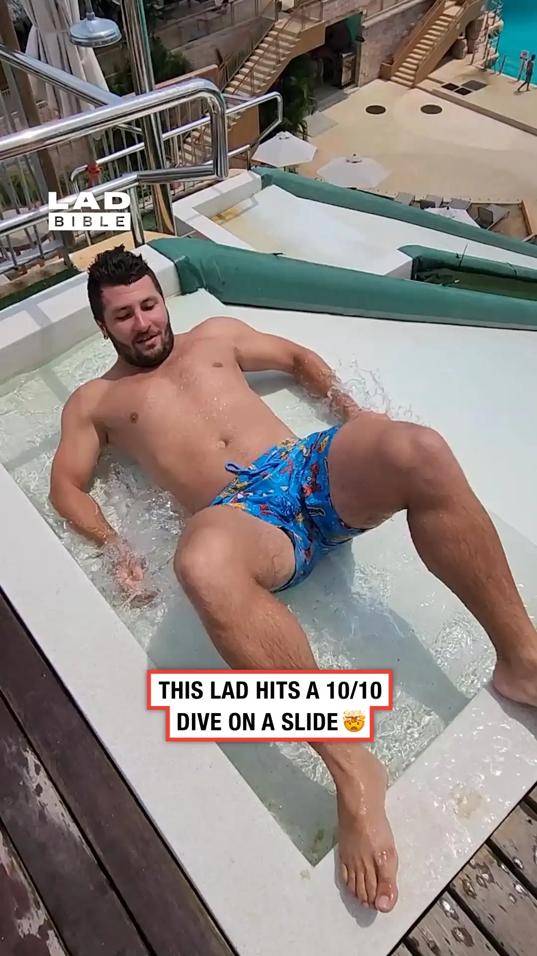 This slide is for pro divers 😮‍💨👏