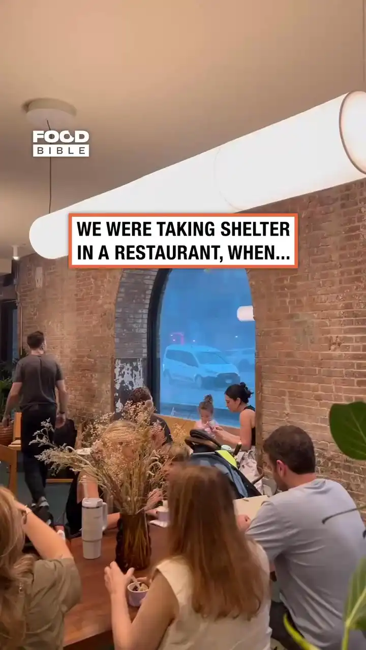 Woman battles with hurricane 💨