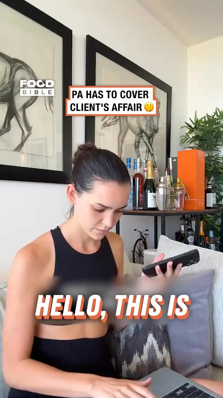 PA has to cover up client's affair 😳