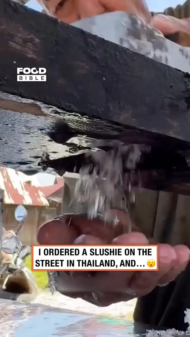 Fresh lemonade slush in Thailand 🍋