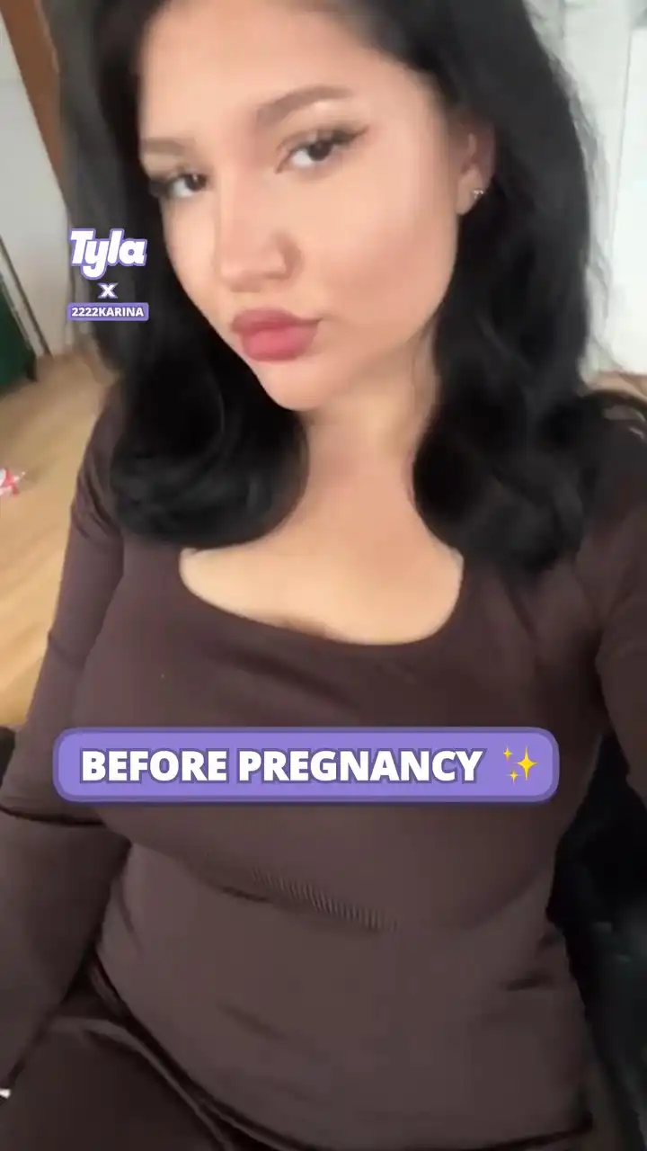 Before and after my pregnancy 🤰😲