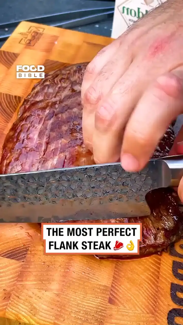 The juiciest flank steak 🥩