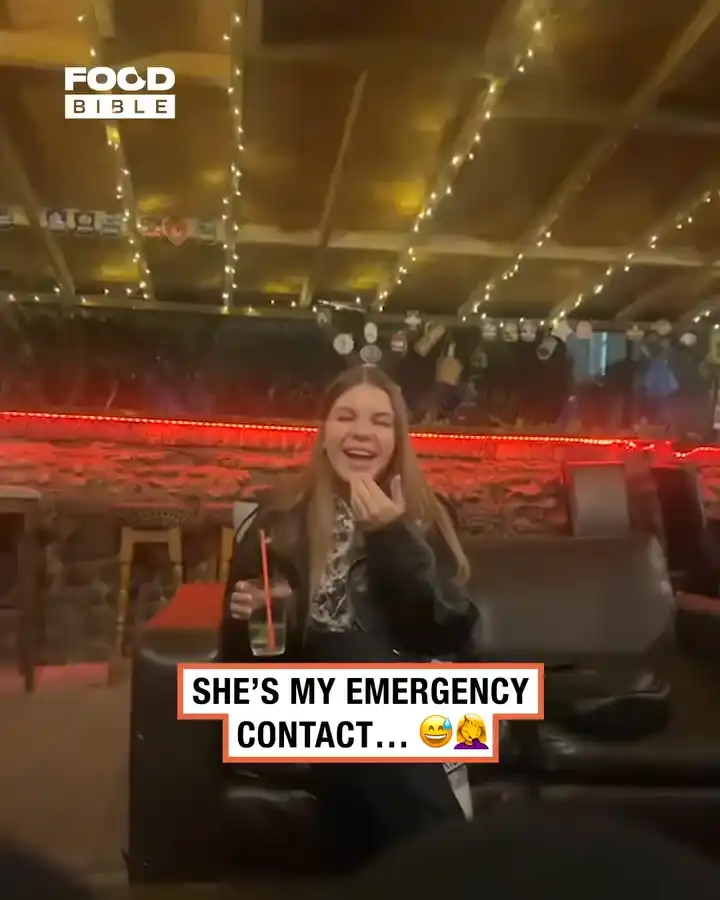 She choked on a straw 🫣