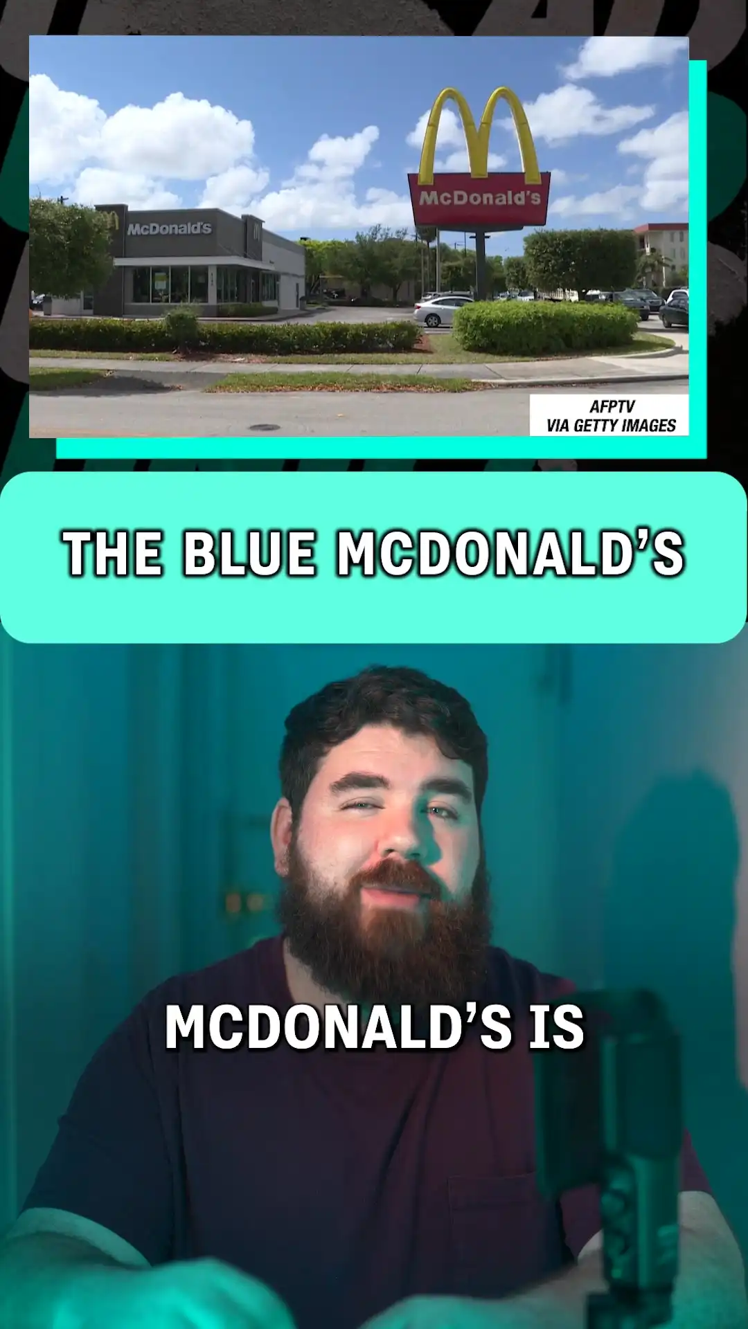 This is why there's a blue McDonald's in Arizona