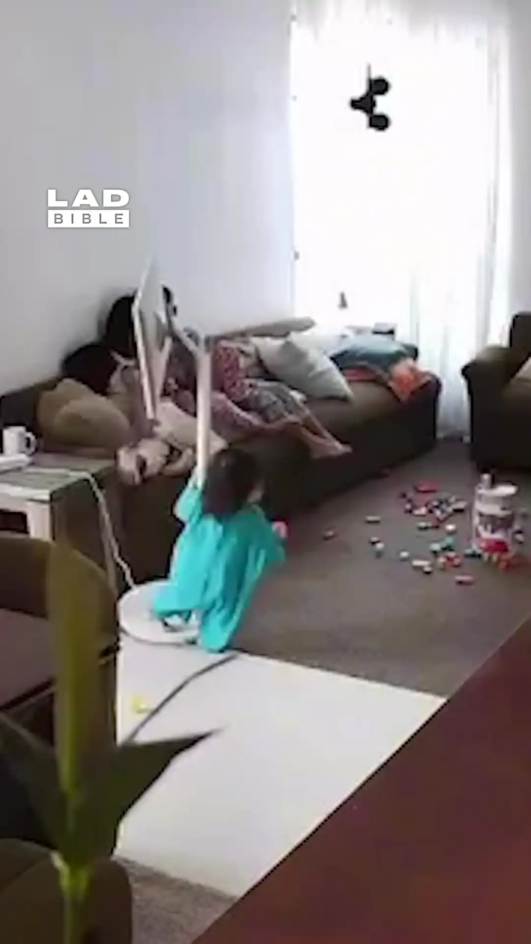 I got distracted for two seconds