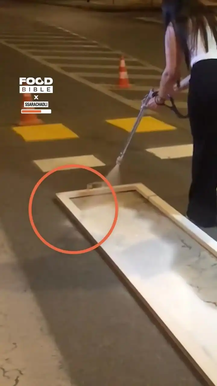 When you're on a night out and end up painting a crossing 😂