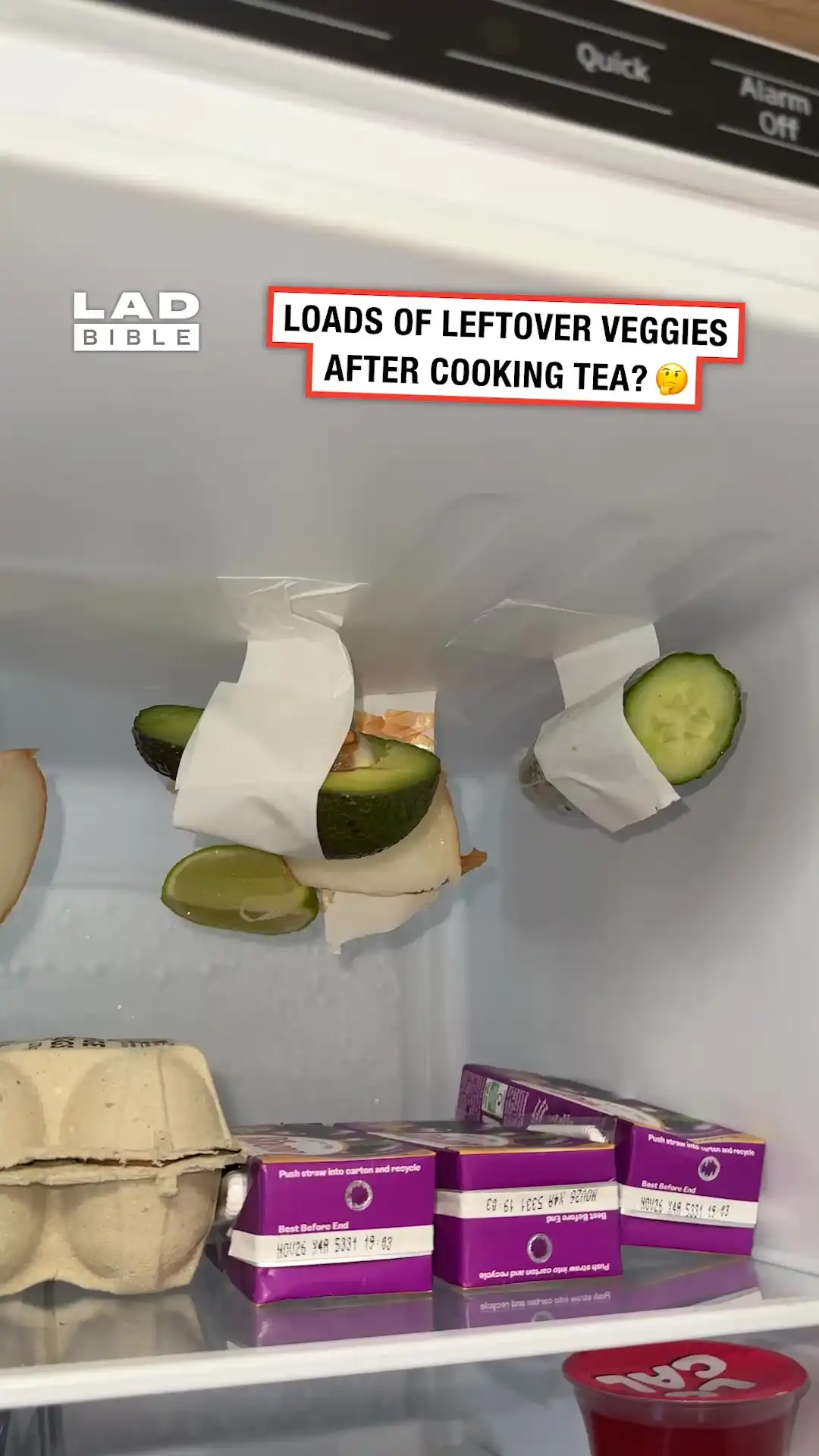 Vegetable Storage Hack ๐ฅ