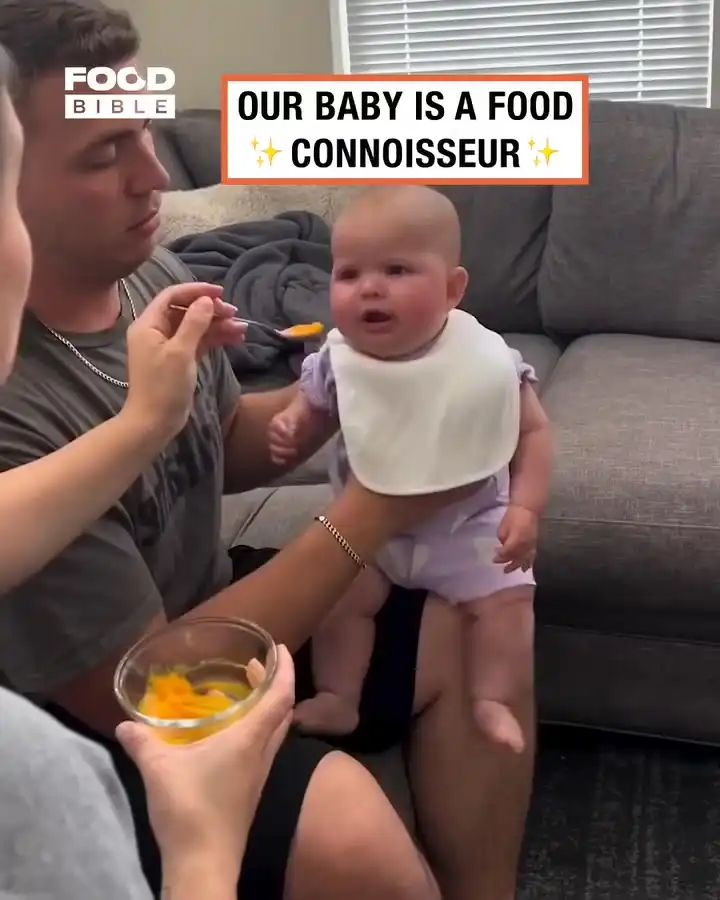 Baby is a food connoisseur π