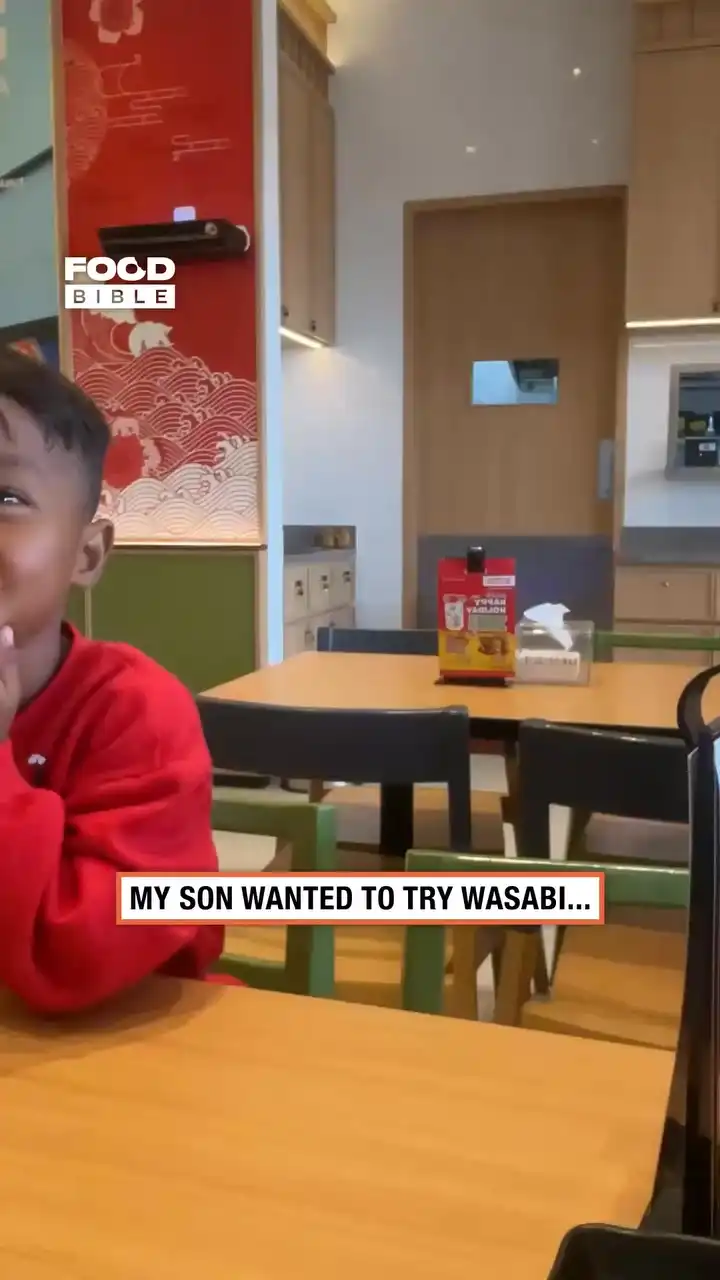 Son Wanted to Try Wasabi 😅