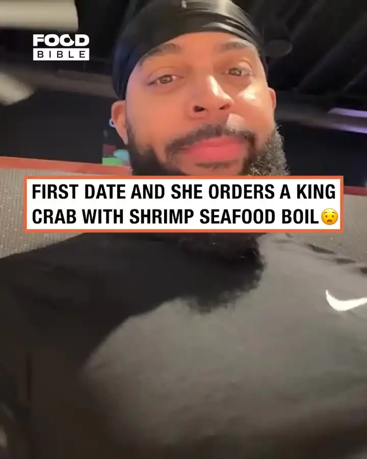 First date ordered a king crab seafood boil 🦐😮