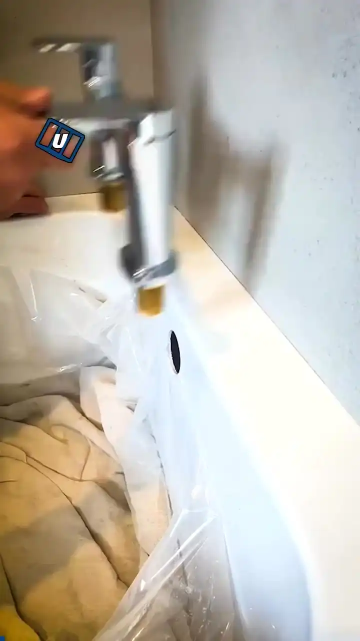 Installing bath taps 🛁🤯