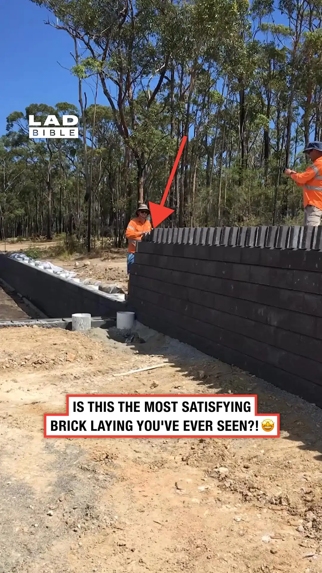 The most satisfying brick laying 😮‍💨
