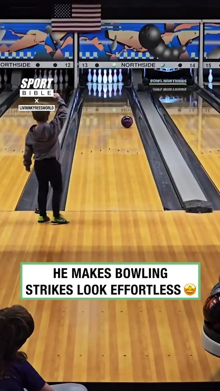Kid Is Already A Bowling Legend