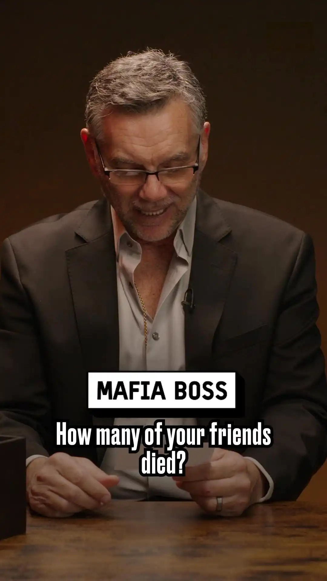 Mafia Boss talks about his friends who have died