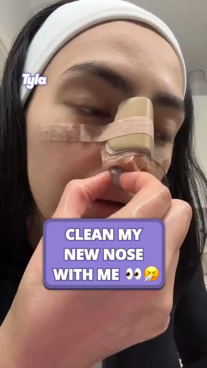 Clean my new nose with me ๐๐คง