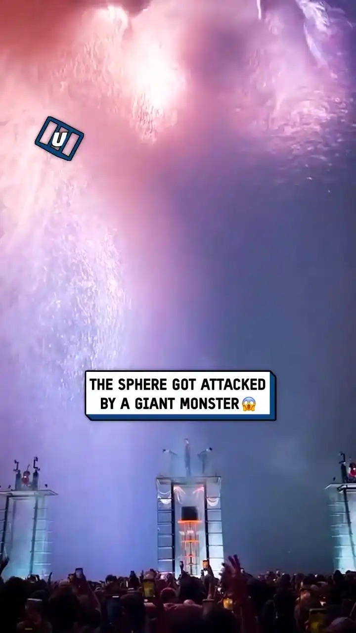 Creepy Halloween show at The Sphere 😱🤯