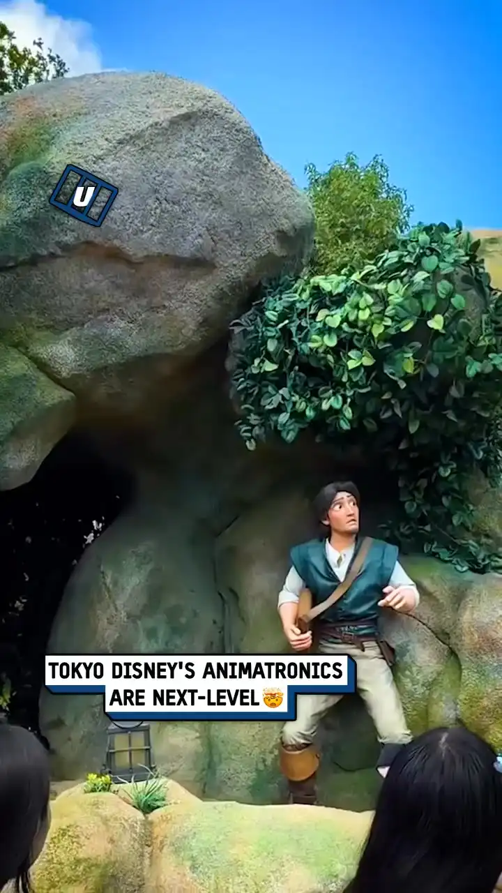 Next-level Tokyo Disney animatronics 🤖🤯