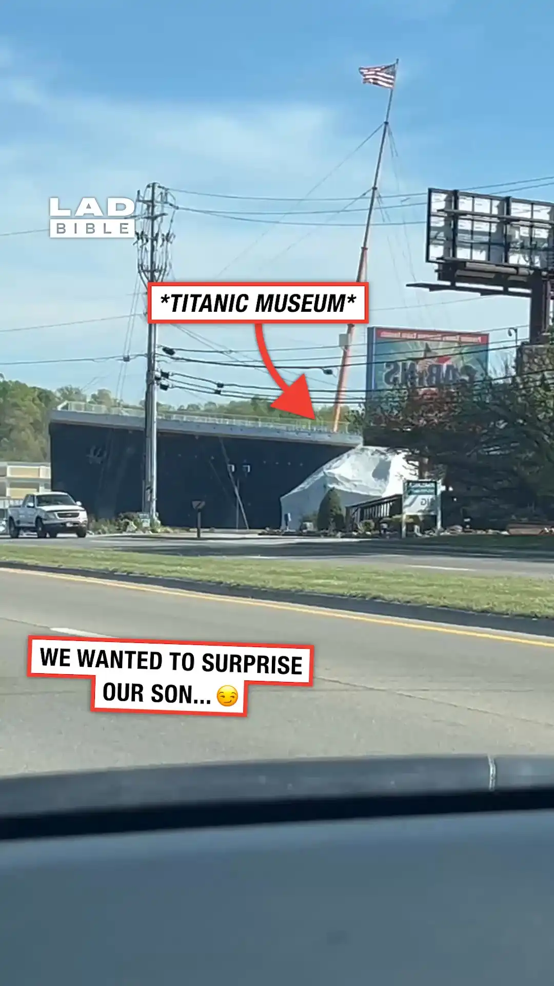 We surprised our son with a trip to the Titanic musuem 🥹🚢