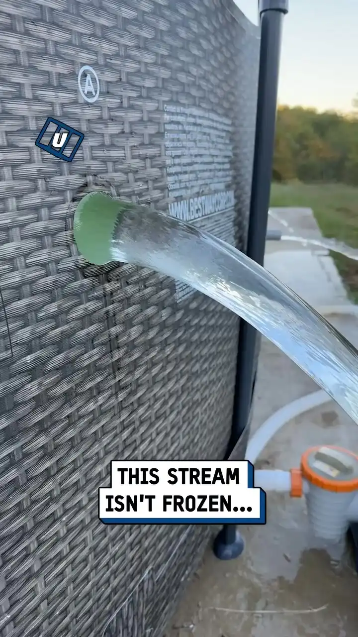 Trippy laminar flow effect 😵‍💫💦