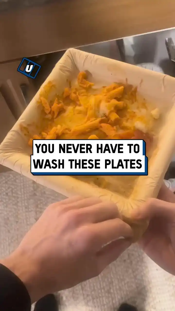 Peel-able plates 🍽️🤯