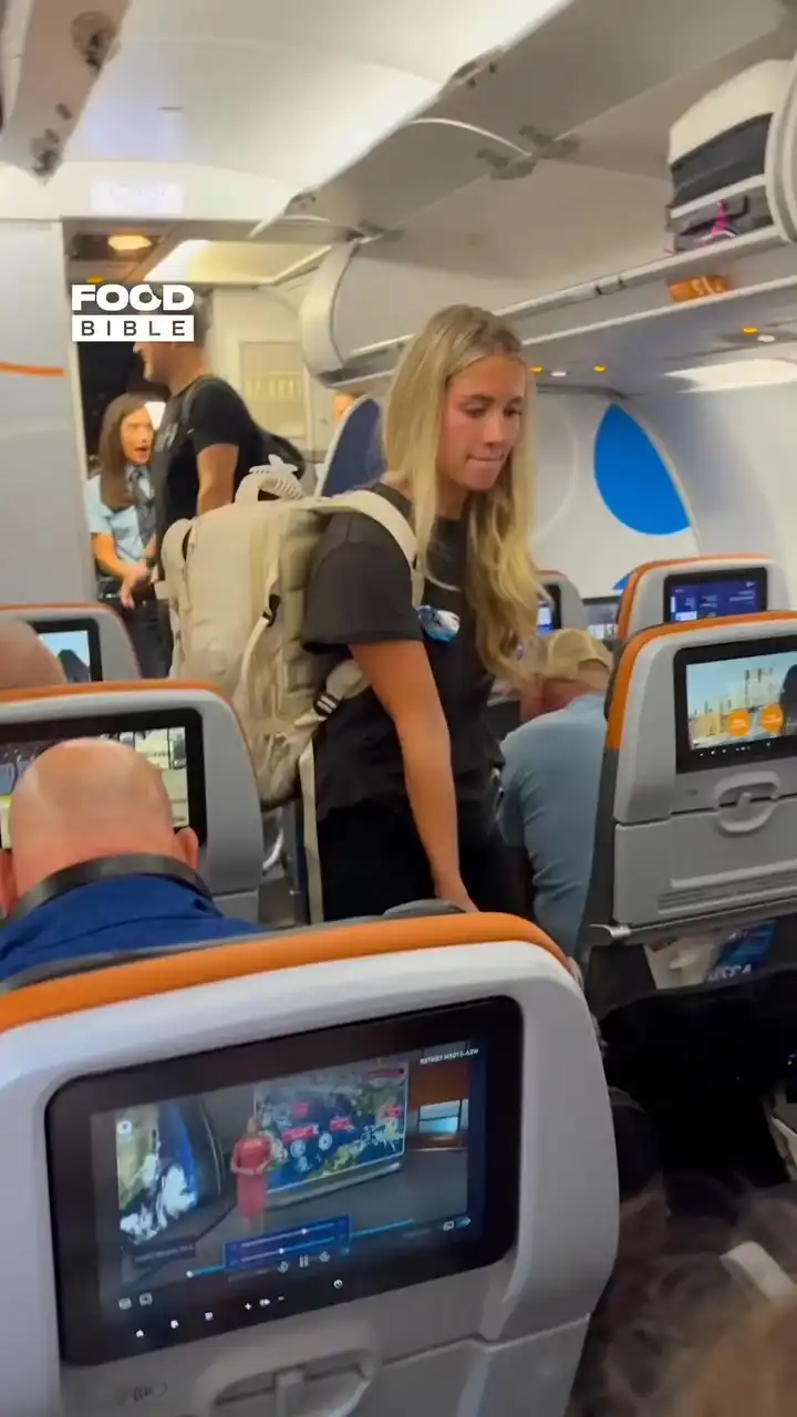 Airplane Passenger Steals From Man 😯