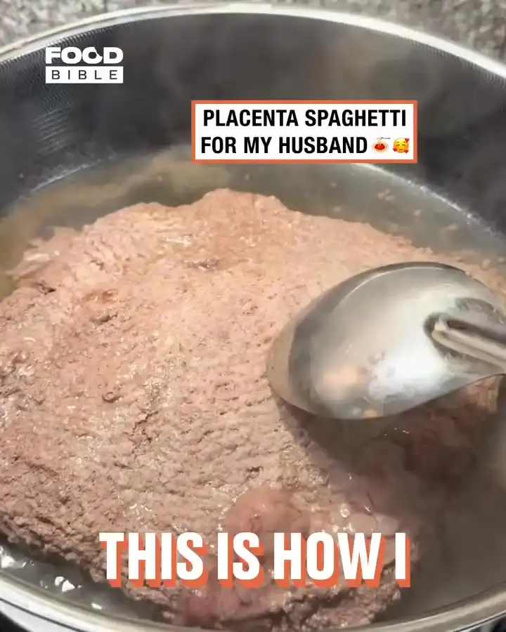 Placenta spaghetti 🍝