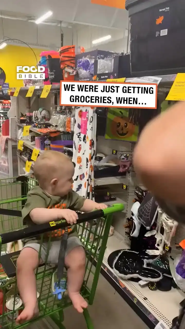 Baby gets a fright 😱