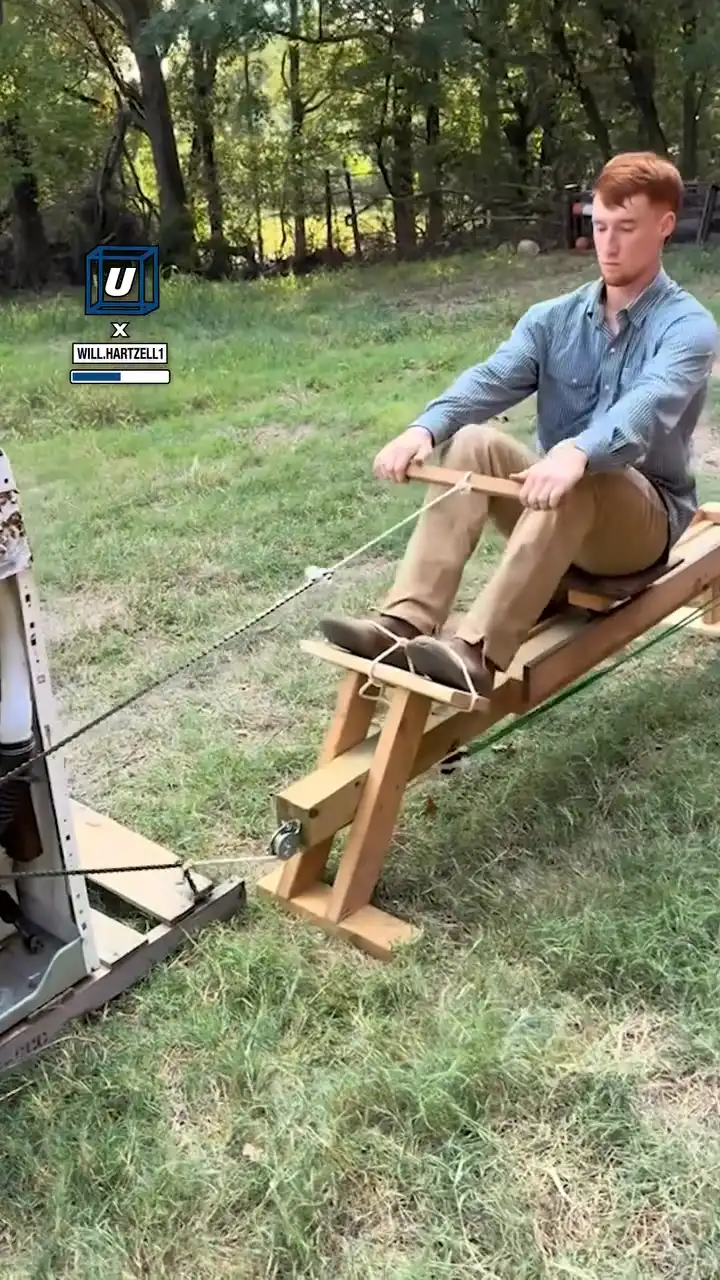 Off-grid washing machine 😮🧼