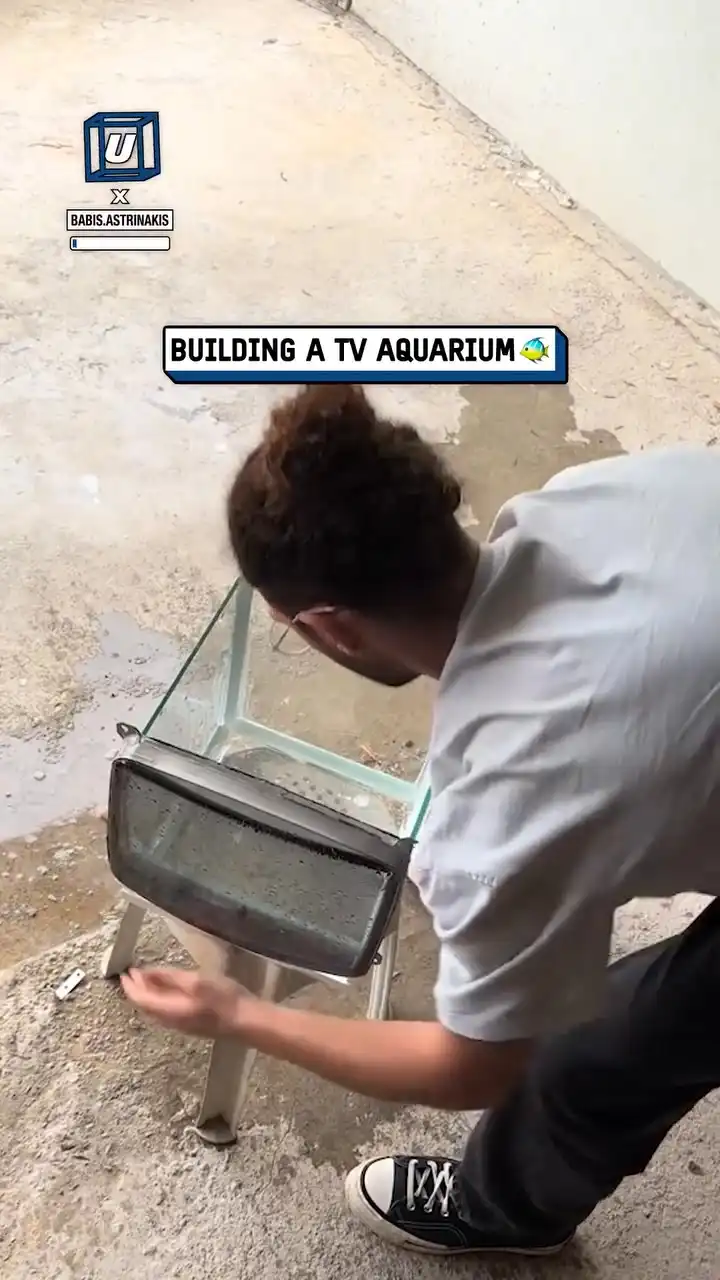 Building a TV aquarium 🐠📺