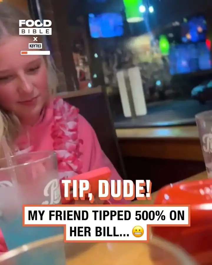 When you tip $27 instead of $2 😅