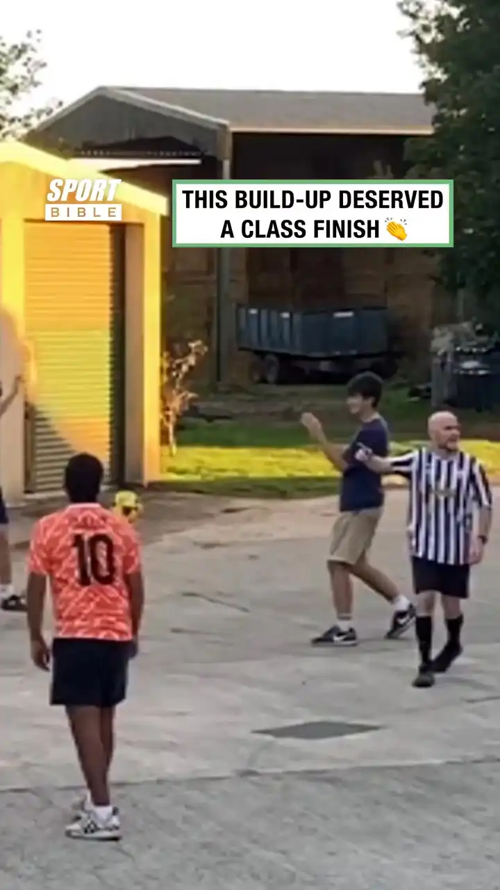 Kickabout Ends In A Worldie