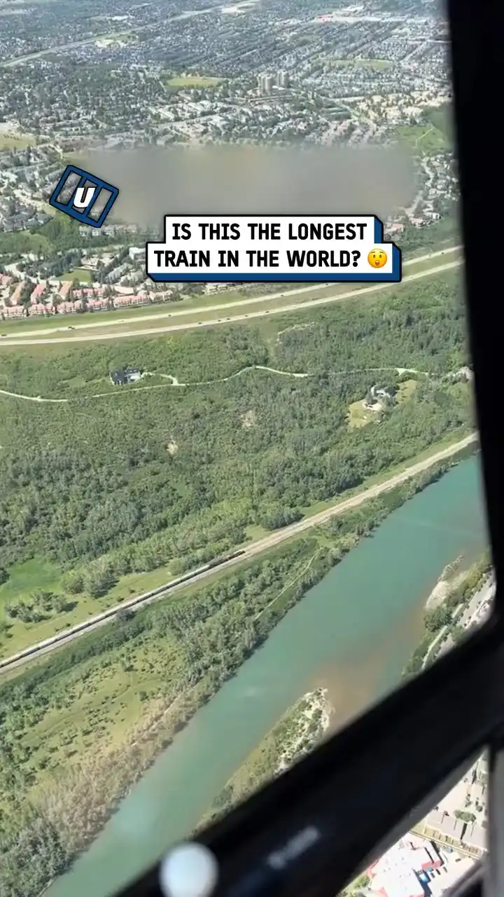 Longest train in the world 🚂🤯