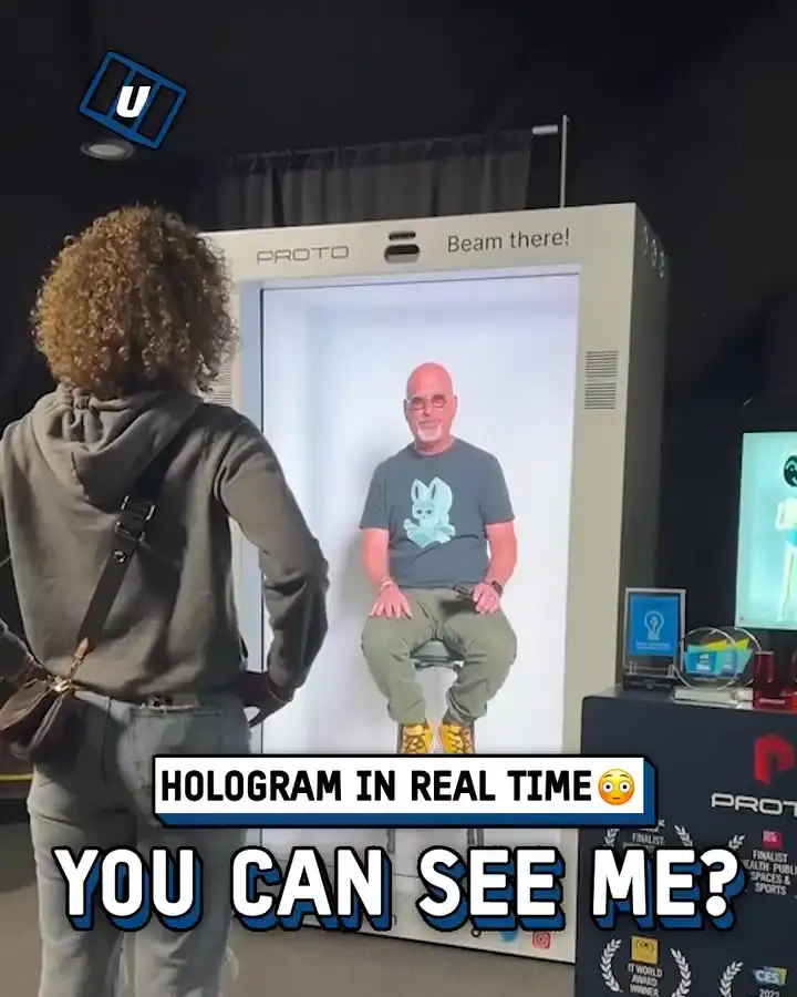 Hologram in real time