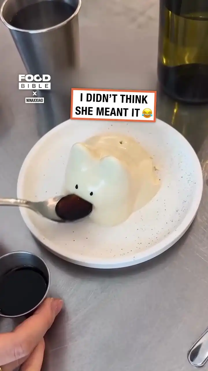 POV: Food eats first 😂