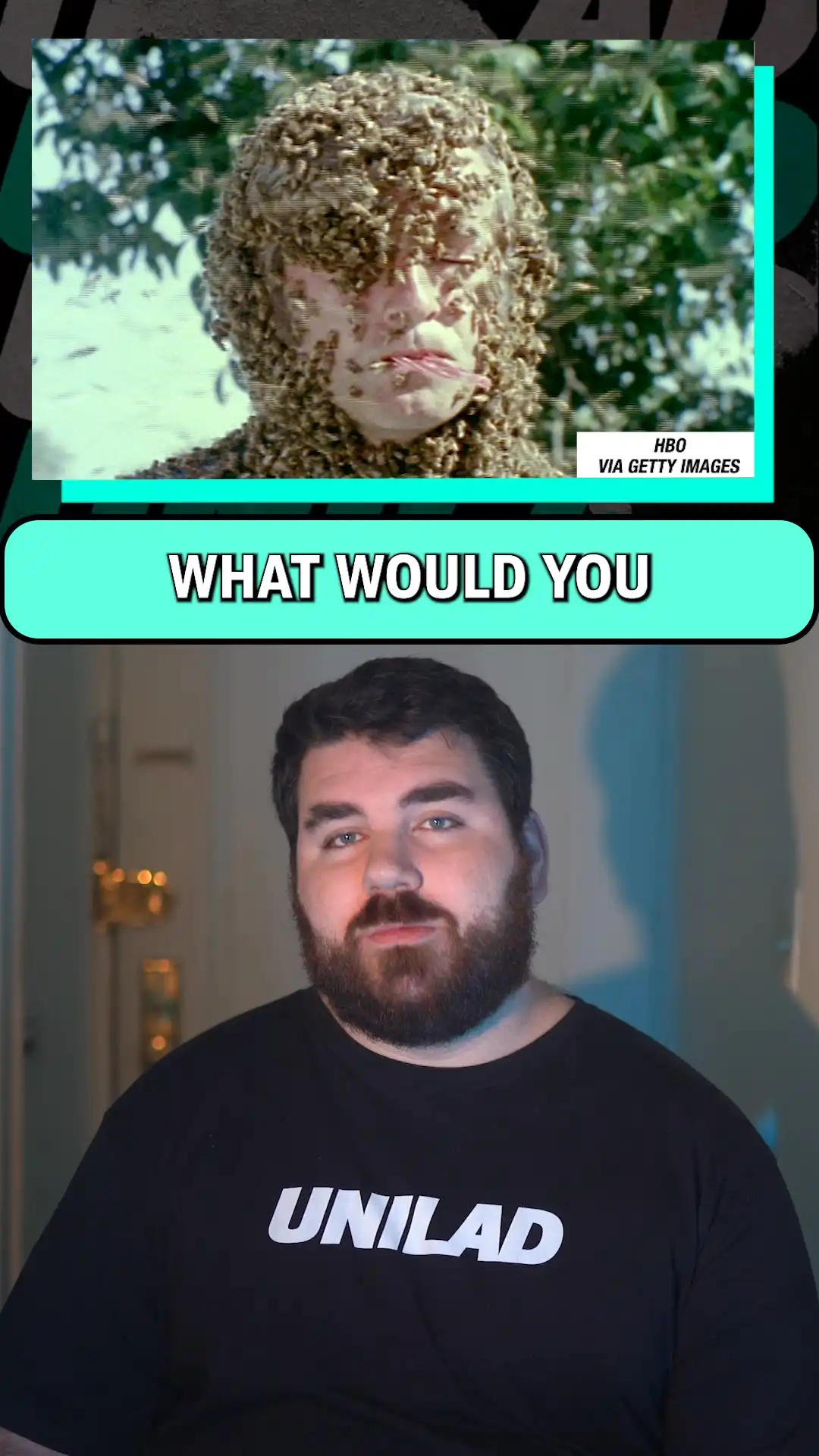 Did you know the late Tony Todd actually wore bees on his face during The Candyman?