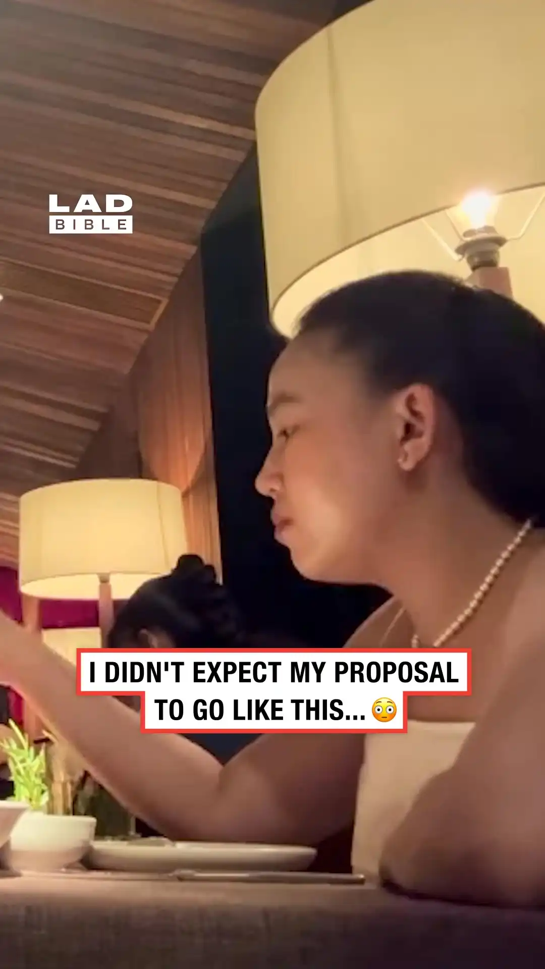 The most nonchalant proposal 💍