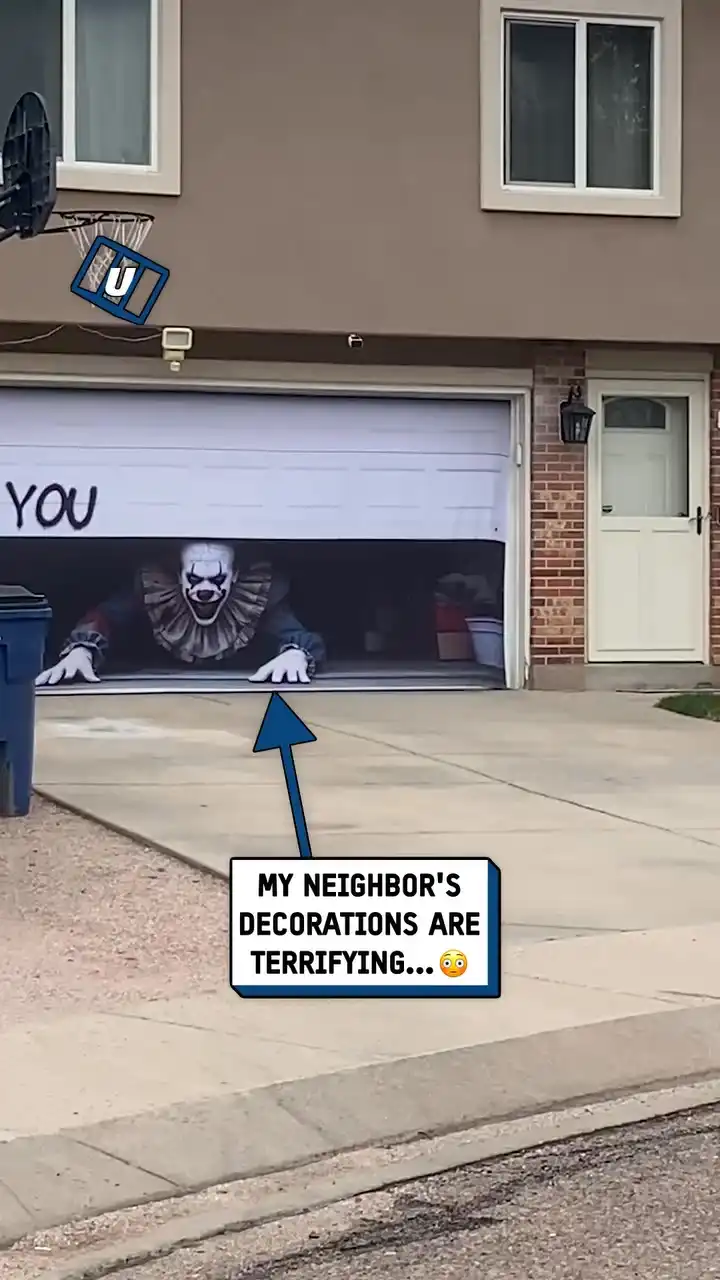 Creepy Clown Garage Design