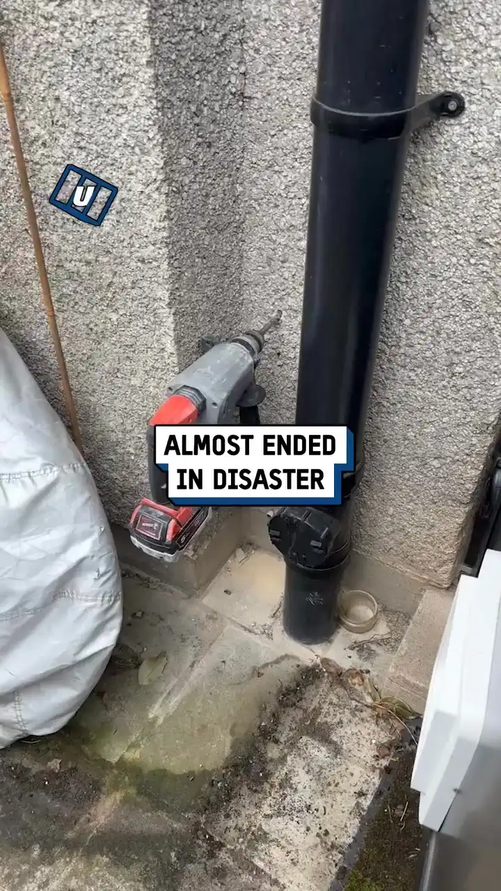 Drill vs gas pipe disaster 😱💥