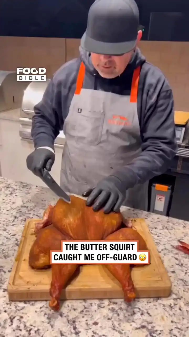 20 pound butter filled turkey 💦