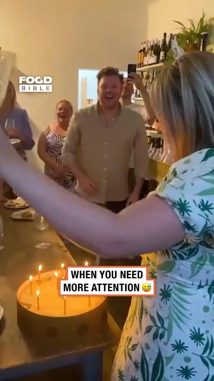 Woman's 30th Birthday Was Lit 🔥