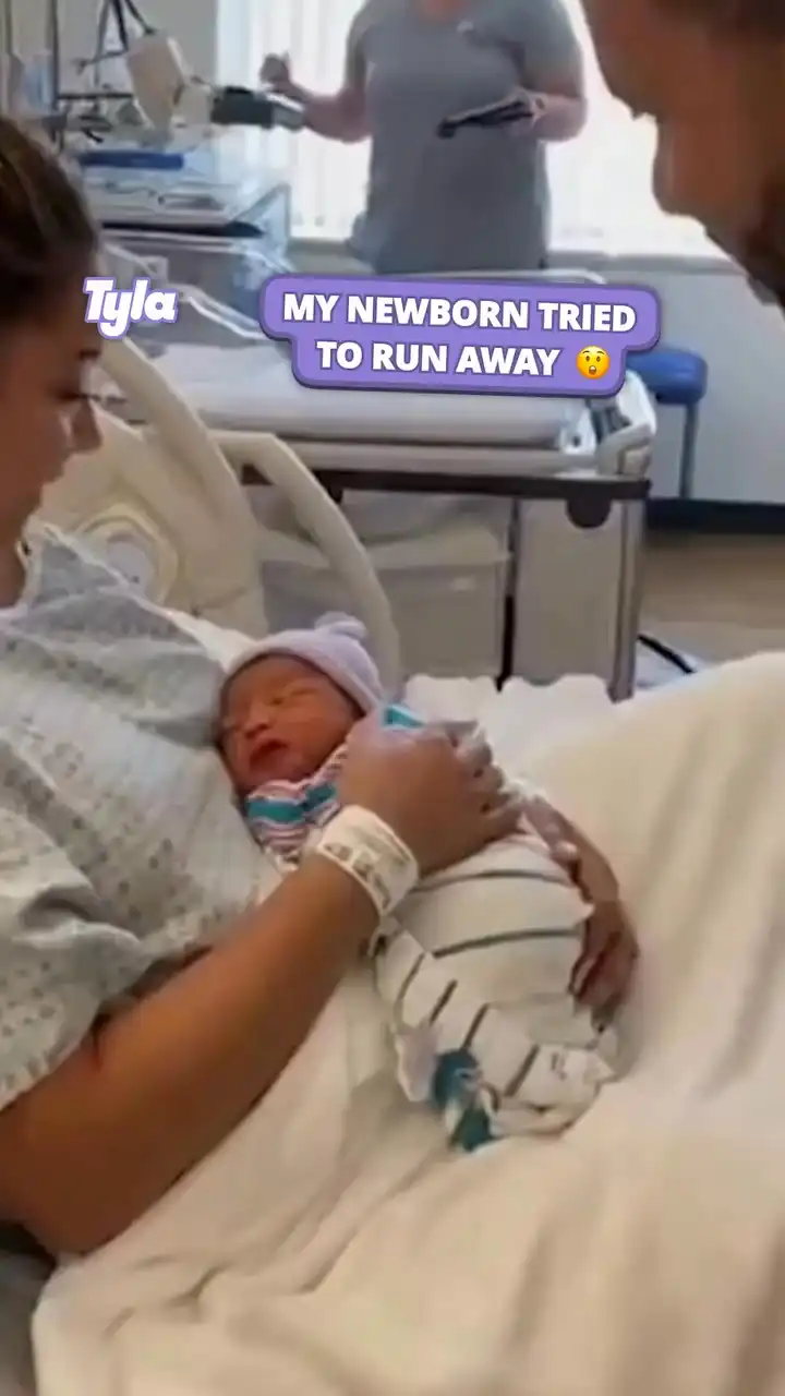 Newborn on the run 👶