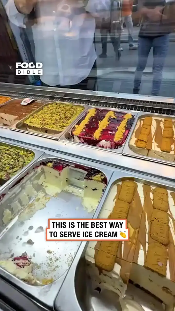 Slice of ice cream 👌