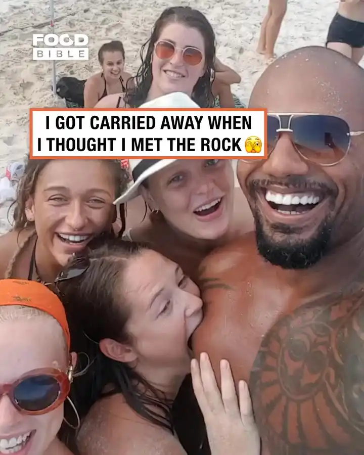 It's not Dwayne The Rock Johnson 🙈