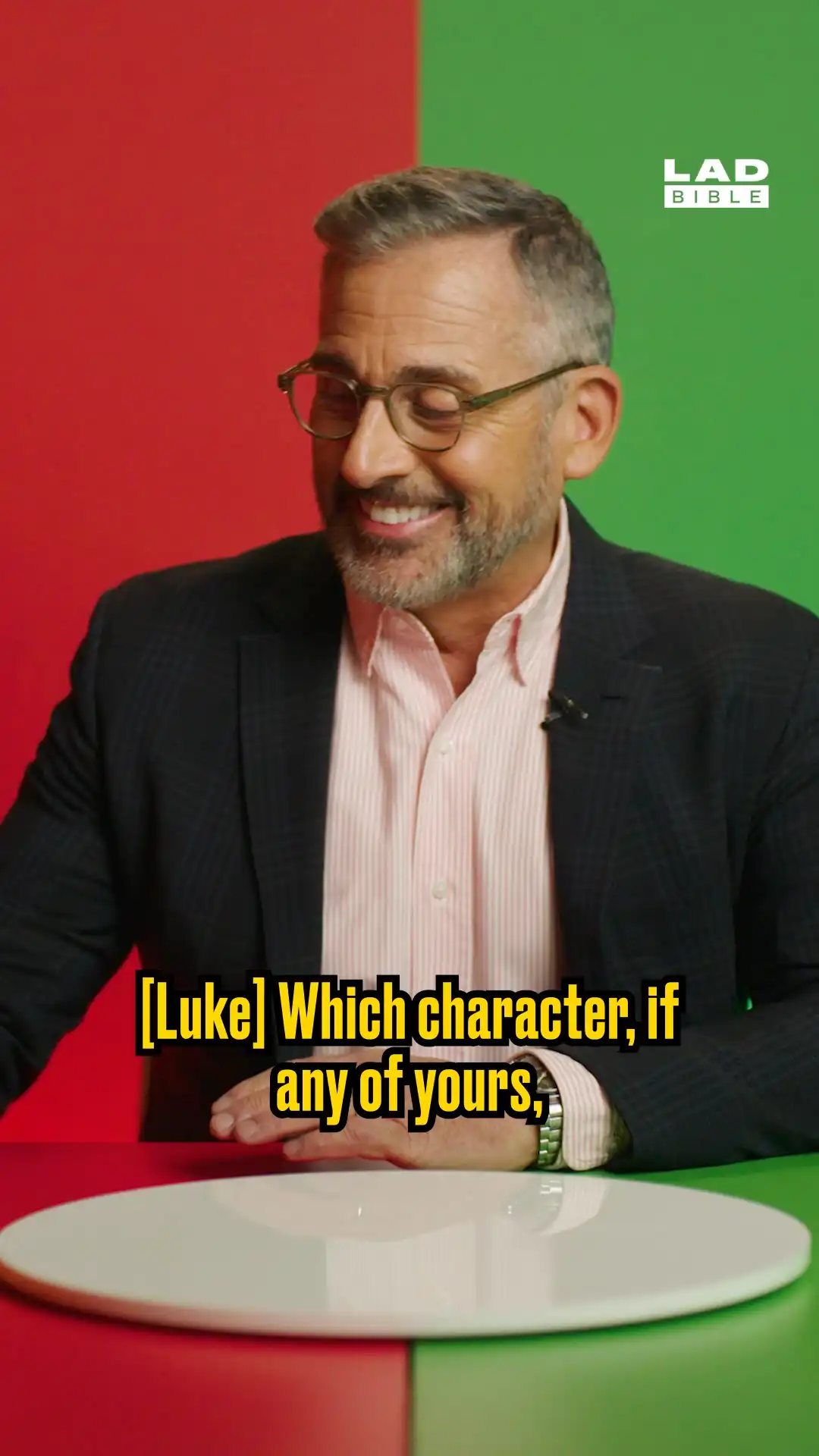 Steve Carell on which of his characters would've had a personalised number plate