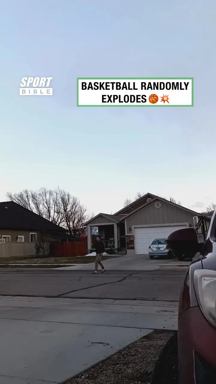 Basketball Randomly Explodes