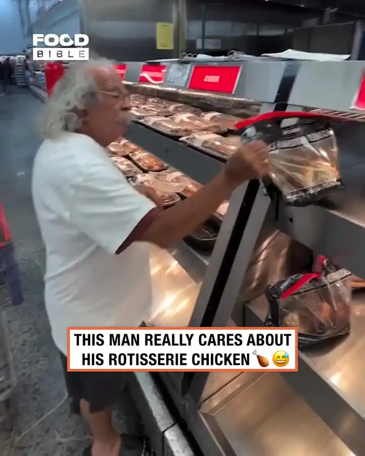 Man likes his chicken a certain way 😅